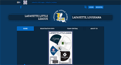Desktop Screenshot of lafayettelittleleague.net